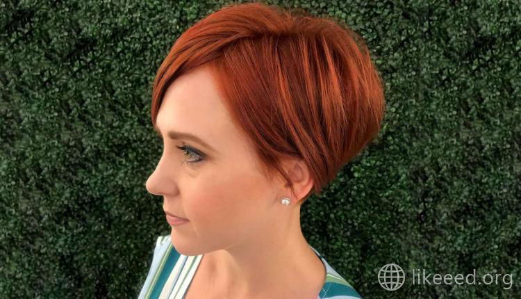 2020 Red Short Hairstyles